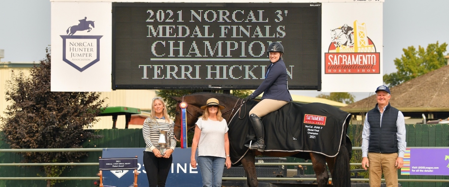 Win Photo: NorCal 3' Medal Finals - Terri Hicklin