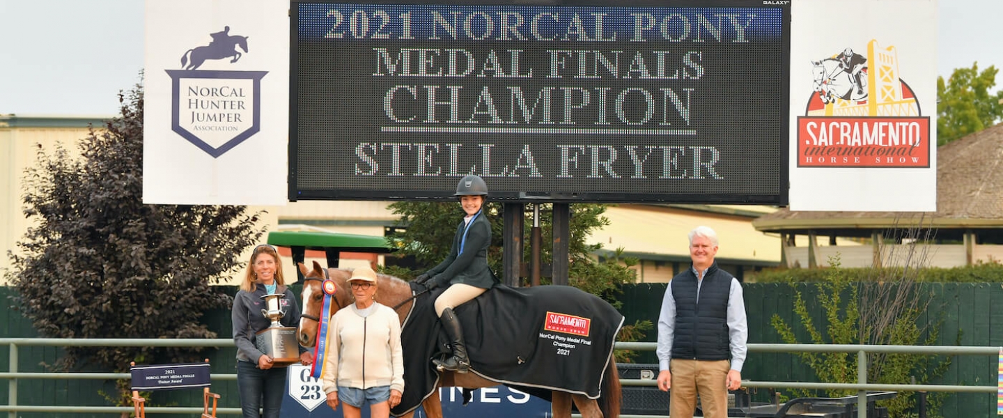 Win Photo: Stella Fryer - 2021 - NorCal Pony Medal Finals